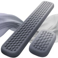 Lekvey Ergonomic Keyboard Wrist Rest, Silky Memory Foam With Massage Points Carpal Tunnel Support Wrist Pad Set For Office/Gamin