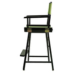 Casual Home 220-02/021-72 Director Chair 24" - Counter Height Blackframe/Lime Green Canvas