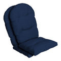 Arden Selections Outdoor Plush Modern Tufted Rocking Chair Cushion, Set Of 2, 20 X 18, Water Repellent, Fade Resistant, Cushions