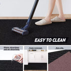 Gotohipi Runner Rug 2'X15'Indoor Outdoor Utility Carpet,Area Rugs With Non Slip Rubber Backing For Hallway Kitchen Entryway Balc