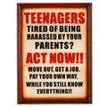 Pub Sign Teenagers