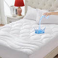 Elven Home (Extra Long) Xl Twin Mattress Pad For College Dorm Soft Breathable, Quilted Fitted Urine Proof Mattress Protector Cov