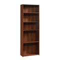 Sauder Beginnings 3-Shelf Bookcase, Bookshelf with Adjustable Storage Shelves, in Brook Cherry