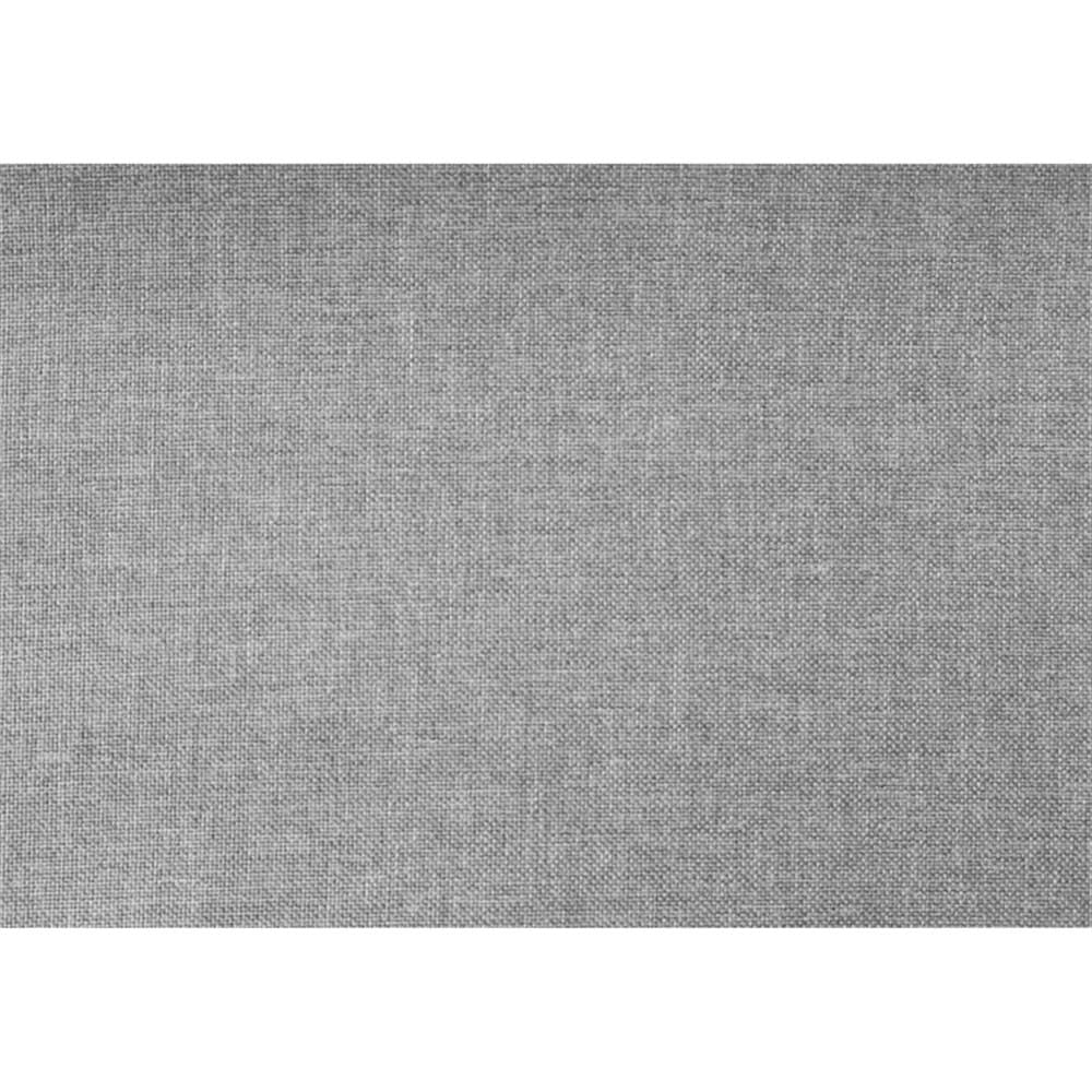 Monarch Specialties I 6013F Bed, Headboard Only, Full Size, Bedroom, Upholstered, Linen Look, Grey, Transitional