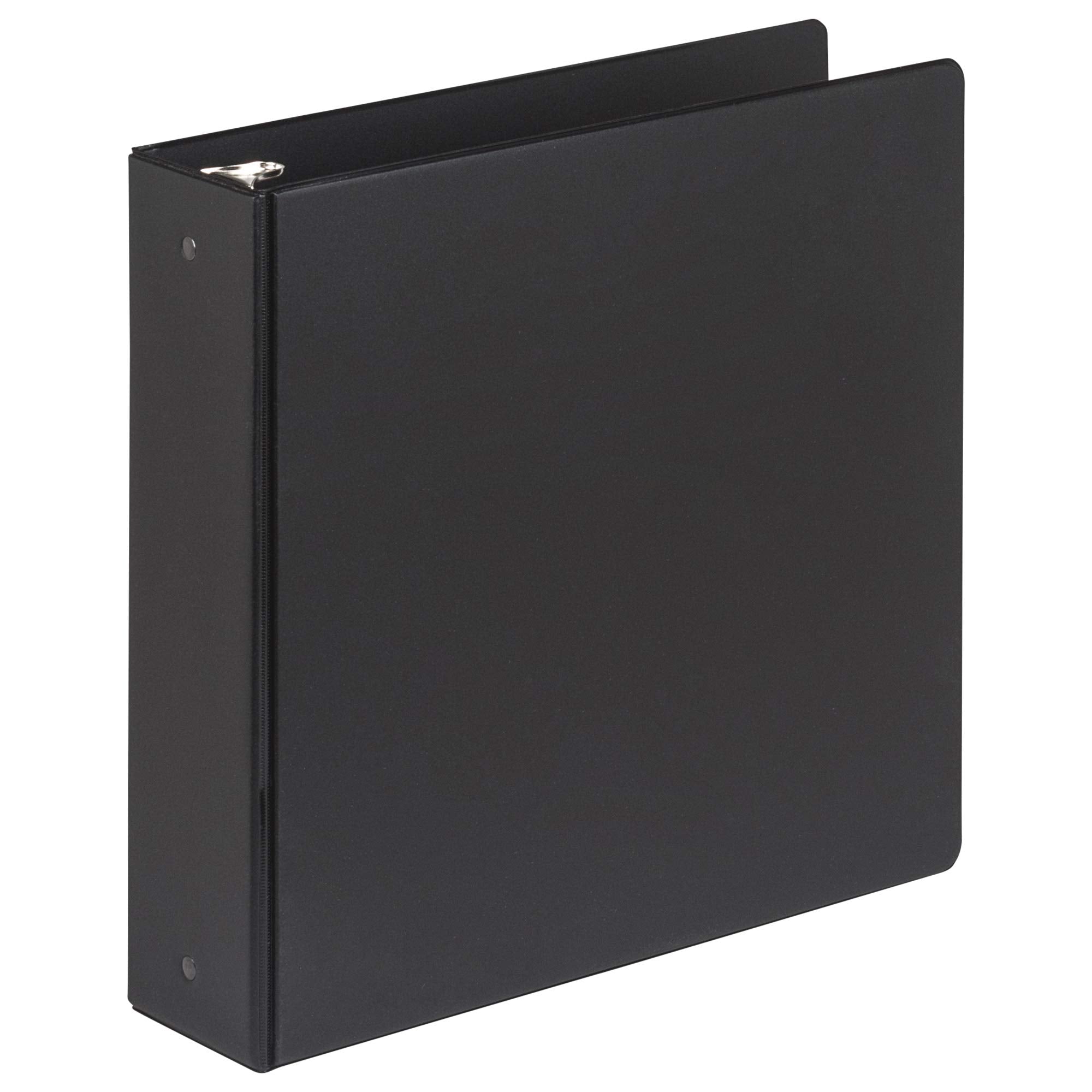 Samsill 3 Inch Value Document Storage 3 Ring Binder, Round Ring, 11 X 8.5 Inches, Black (11800)