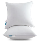 Oubonun 20 X 20 Throw Pillow Inserts (Set Of 2) With 100% Cotton Cover - 20 Inch Square Interior Decorative Sofa Pillow Insert P