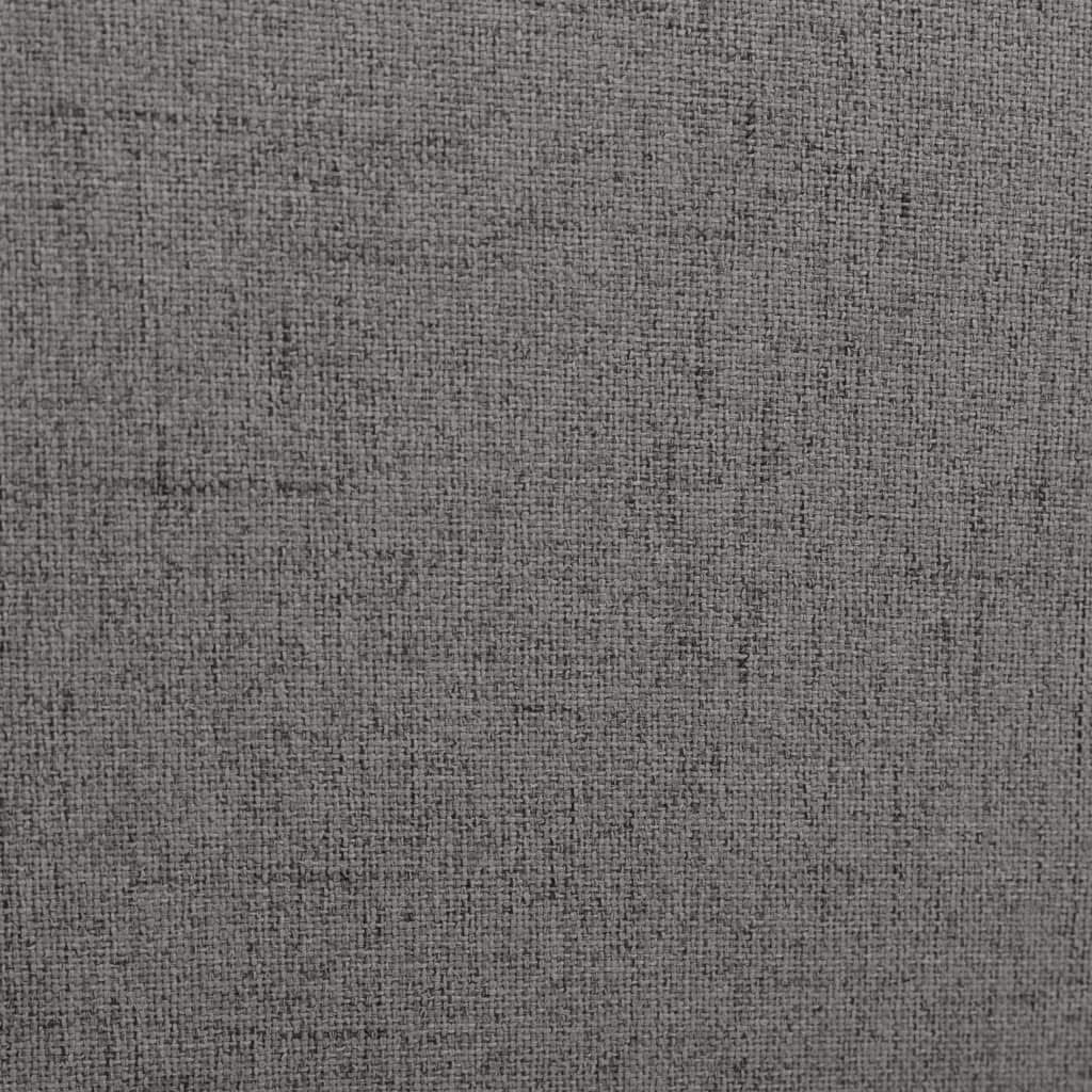 vidaXL Modern Light Gray Fabric Massage Recliner with Footrest – Relaxing Armchair with Various Massage Modes, Heating Function, and Adjustable Backrest for Homes and Offices