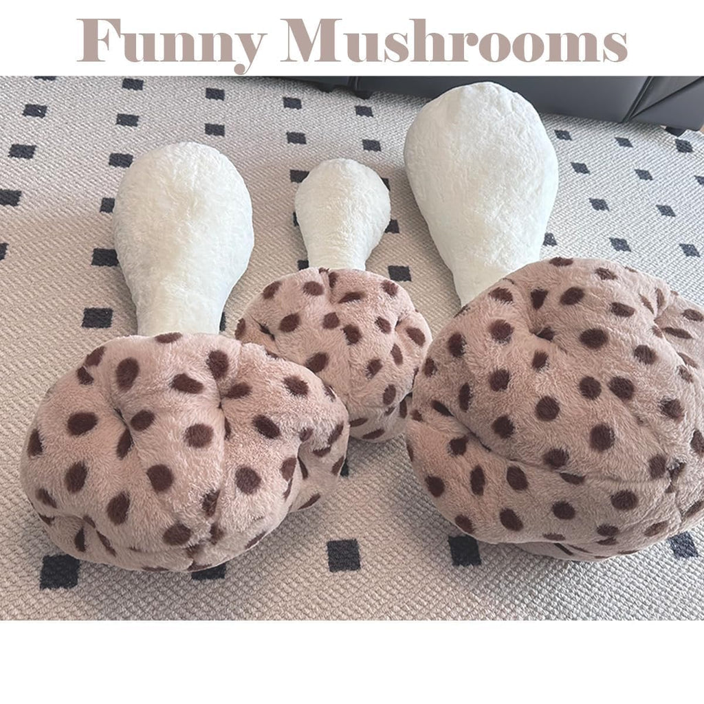 Hofun4U Mushroom Plush Pillow - 30 Inch Mushroom Shaped Stuffed Long Pillow - Mushroom Plush Body Pillow - Christmas Birthday Gi