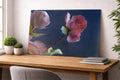 DesignSkinz Wall Art | HD Metal Prints | Home Decor for Living Room, Bedroom, Office, Study, Shelf (24x16inch)  Pastel Flower