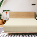 Flxxie King Fitted Sheet Only - Bottom Sheet - Microfiber Deep Pocket Up To 15Inch King Fitted Sheet - Soft And Wrinkle, Fade, S