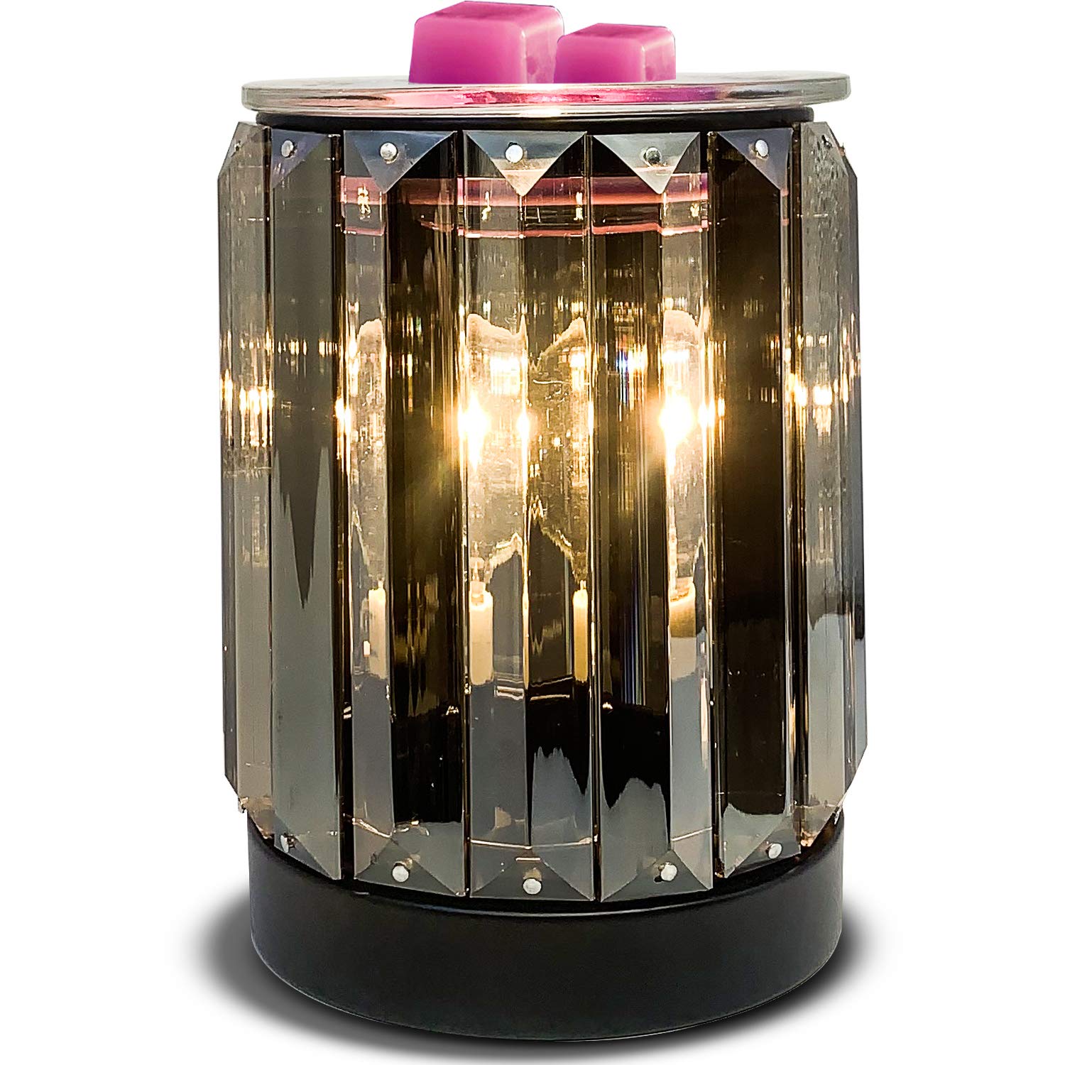 Leyoue Wax Melting Heater Electric Burning Wax Burner Electric Wax Essential Oil Warmer Incense Wax Melt Warmer Night Light Arom