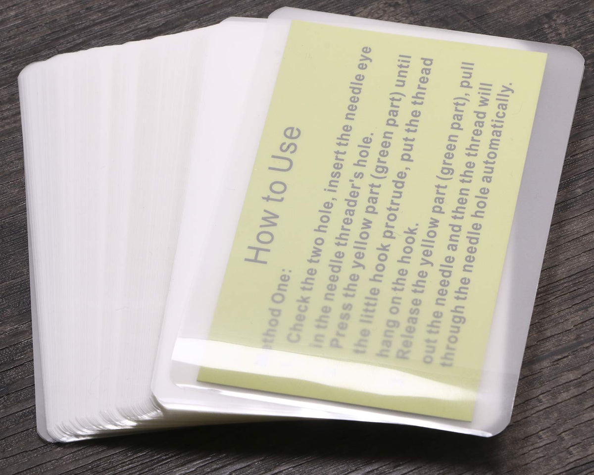 Onlykxy 2.5X3.7-Inches Transparent Universal Thermal Laminating Sheets Pouches Premium Films For Laminator Machine - Photo Paper