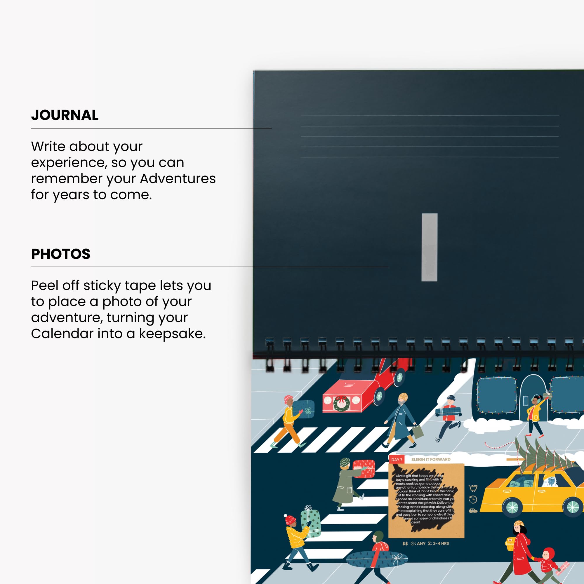 The Adventure Challenge Couples Advent(Ure) Calendar 2023, 12 Scratch-Off Holiday Season Adventures For Couples, Christmas Adven