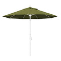 California Umbrella Gscuf908170-Sa21 9' Round Aluminum Pole Fiberglass Rib Market Patio Umbrella, Palm