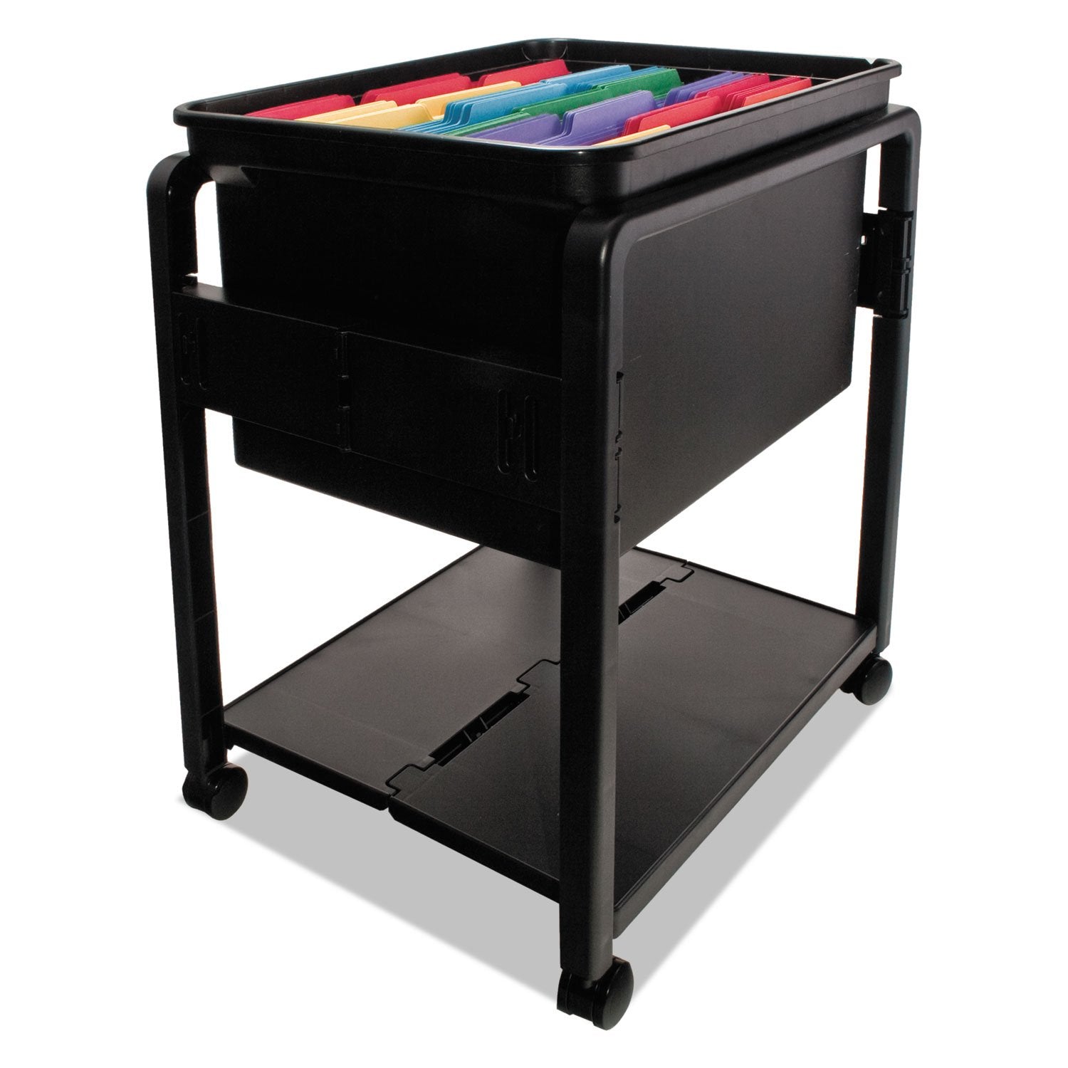 Innovative Storage SpaceMaker™ Fold 'N Roll™ Cart System, 21 3/4&quot;H x 14 1/2&quot;W x 18 1/2&quot;D