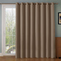 Rose Home Fashion Room Divider Curtain, Blackout&Thermal&Thick 108 Inches Long Curtain, Extra Long And Wider Curtain, 9 Feet Bla
