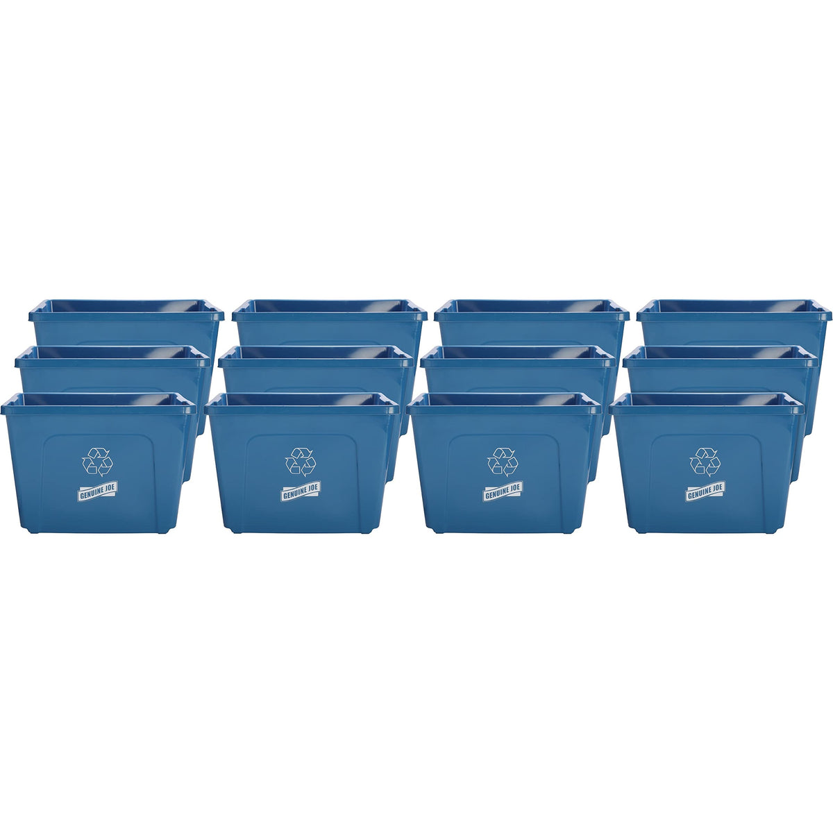 GJO11582CT - Genuine Joe 14-Gallon Recycling Bin