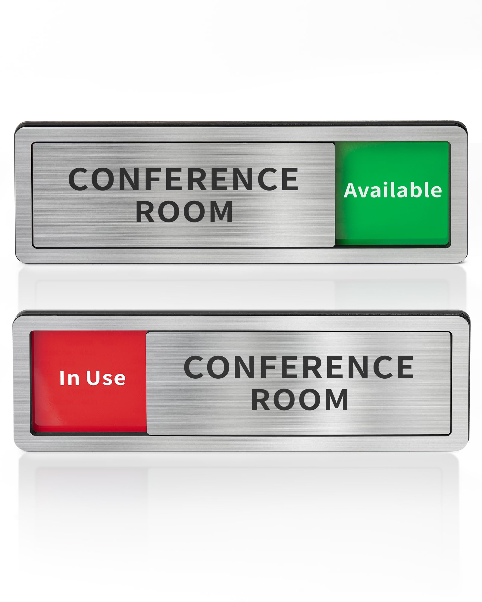 Conference Room Office Door Signs Do Not Disturb, In Use/Available Slider Sign For Home Office Wellness Conference Vacant Occupi