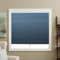 Cellular Shades Cordless Blackout Honeycomb Blinds Fabric Window Shades 47 W x 38 H, Ocean Blue(Blackout)