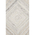 Rizzy Home Alora Decor Makalu 10' X 13' Geometric/Solid Ivory/Natural Hand-Tufted Area Rug