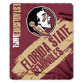The Northwest Company NCAA Florida State Seminoles Fleece Throw Blanket, 50 x 60, Painted