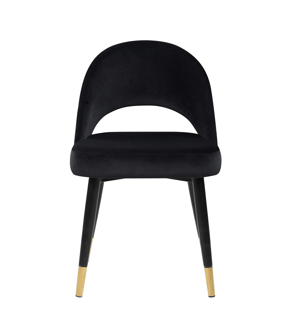 Coaster Furniture Lindsey Arched Back Upholstered (Set of 2) Black Side Chair 193562
