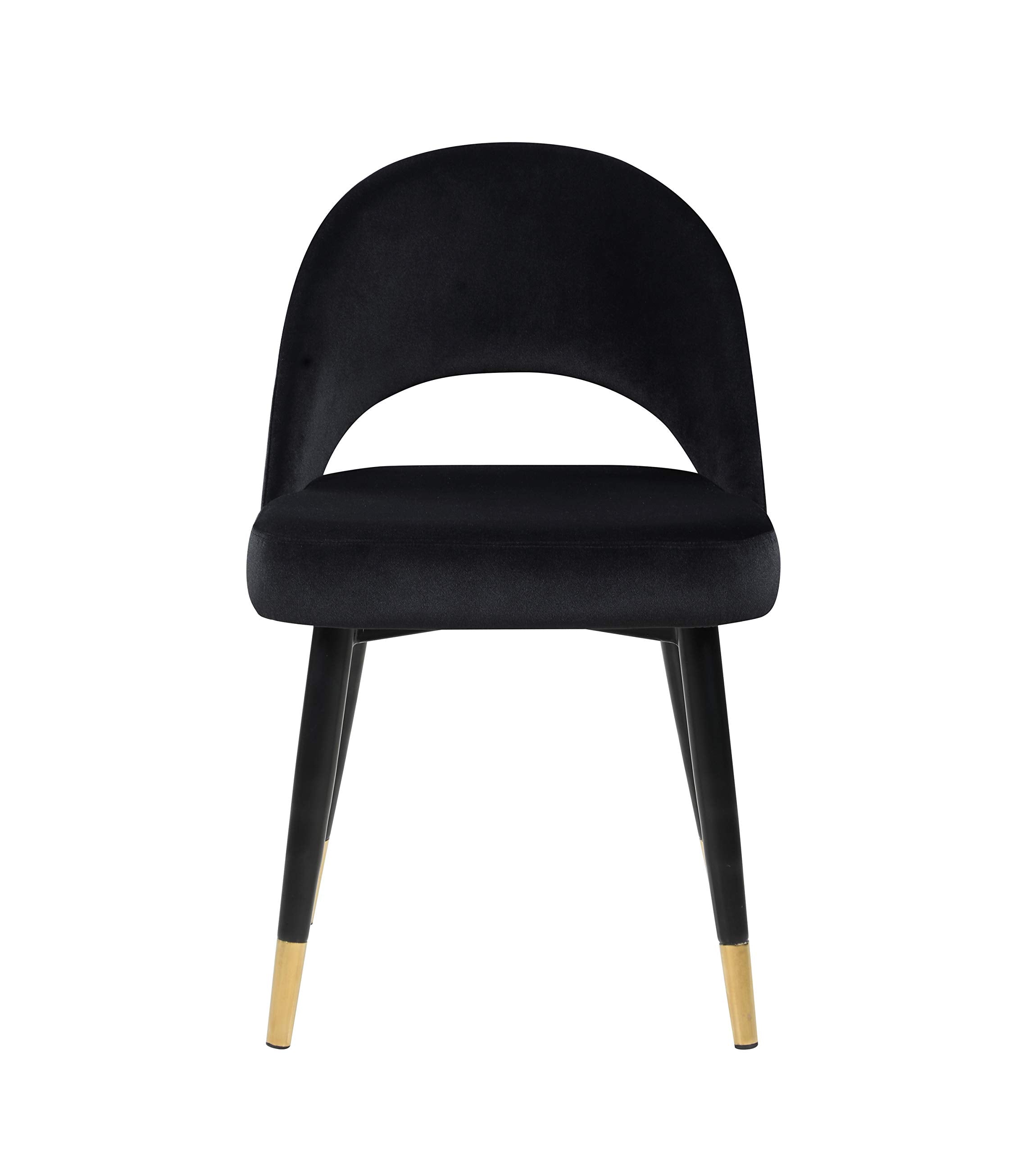 Coaster Furniture Lindsey Arched Back Upholstered (Set of 2) Black Side Chair 193562