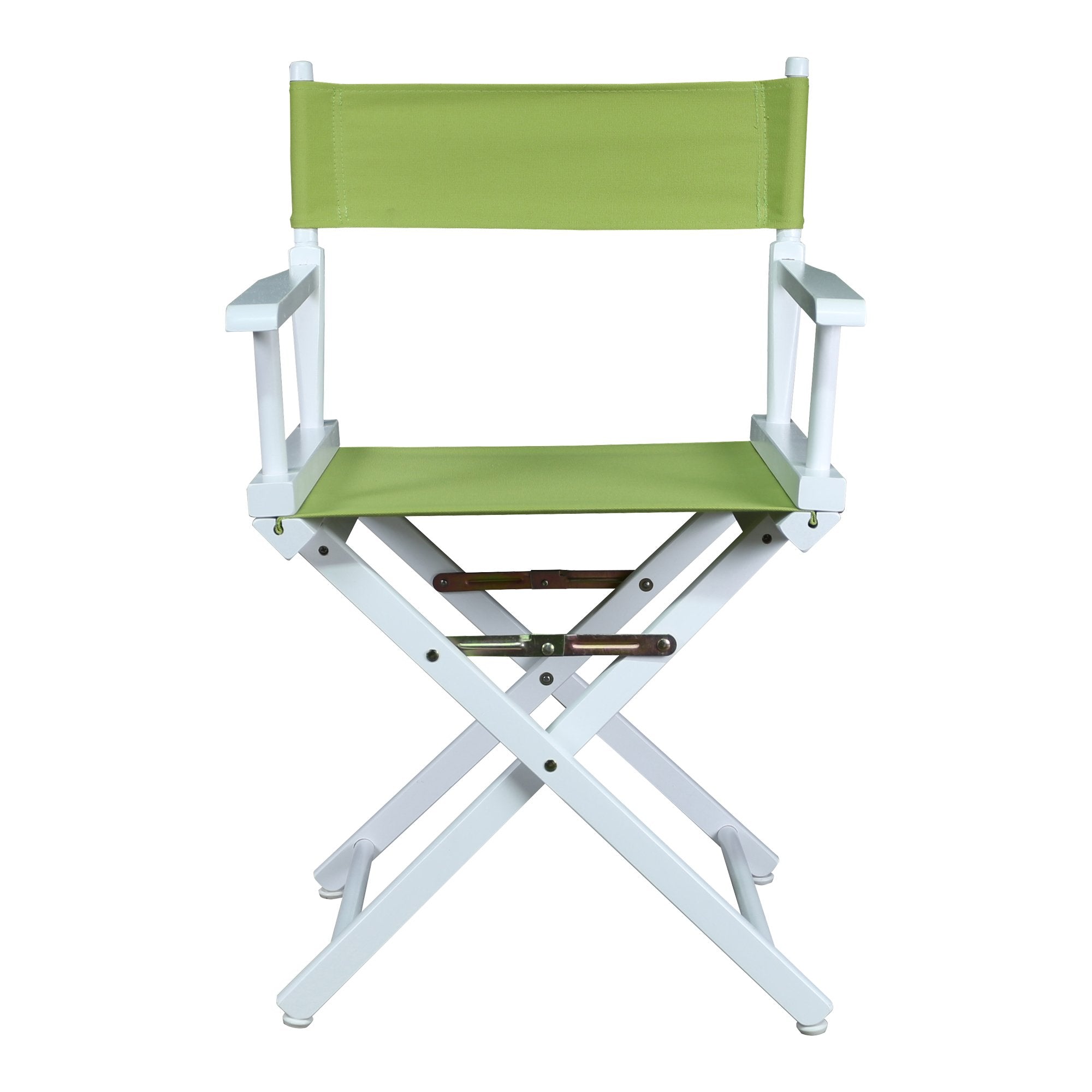 Casual Home 200-01/021-72 Director'S Chair Canvas 18&quot; - Classic Height Whiteframe/Lime Green