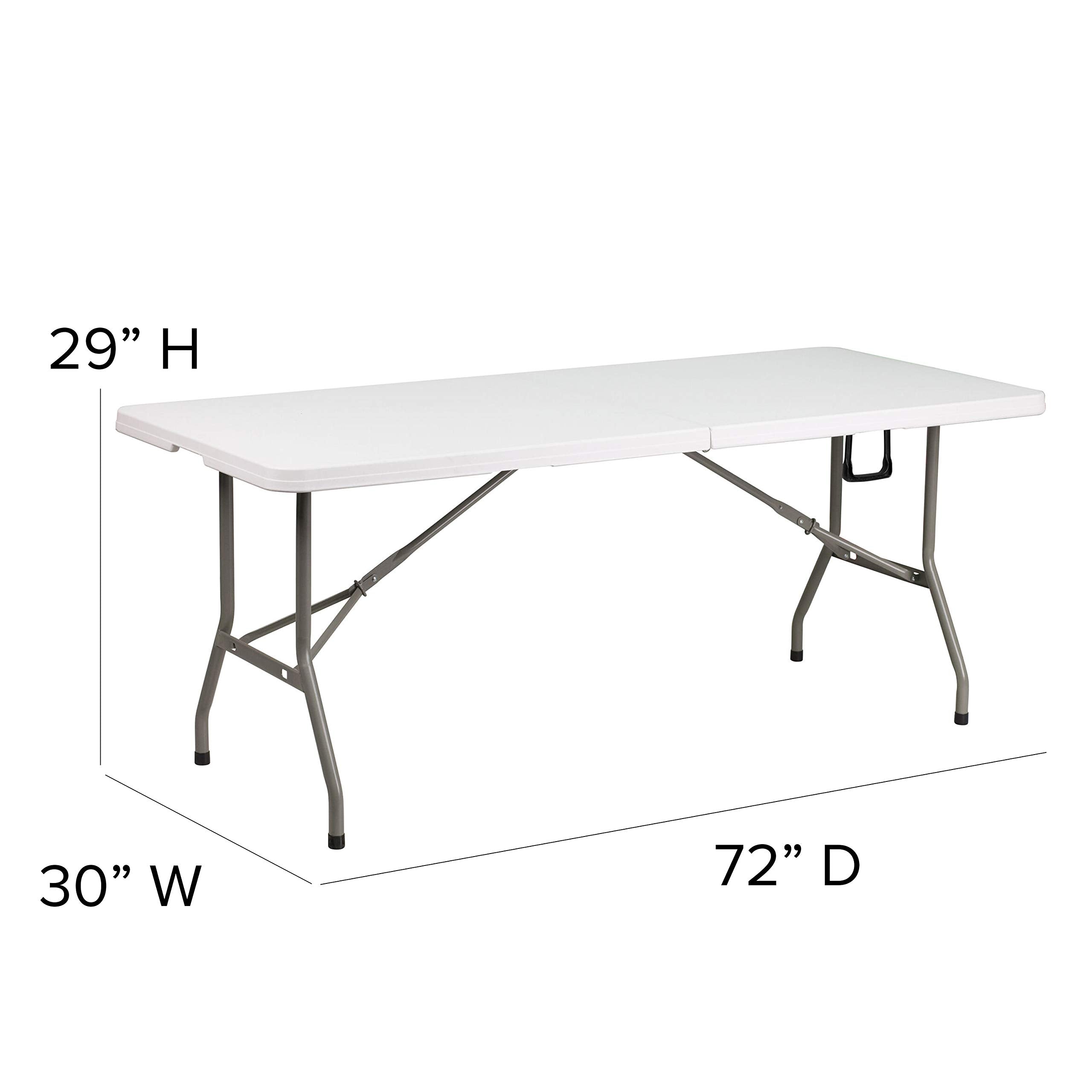Flash Furniture 72'' Rectangular Folding Table [Set Of 2]