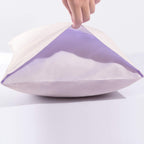 Ntbay 500 Thread Count 100% Egyptian Cotton Body Pillowcase, Super Soft And Breathable Envelope Closure Full Body Pillowcase For Adults, 20X54 Inches, Light Purple