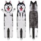 Agrimony Funny Husky Dog Hand Towels For Kitchen Bathroom - Dog Mom Gifts For Women Dog Dad Gifts For Men- Mothers Fathers Days