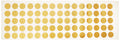 Innovative Stencils Polka Dot Wall Decal Nursery Kids Room Peel and Stick Removable Sticker Circle Pattern Decor #1326 (1.5' (1