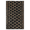 Kosas Home Katerina 60 X 96 Jute & Cotton Area Rug In Black/Natural