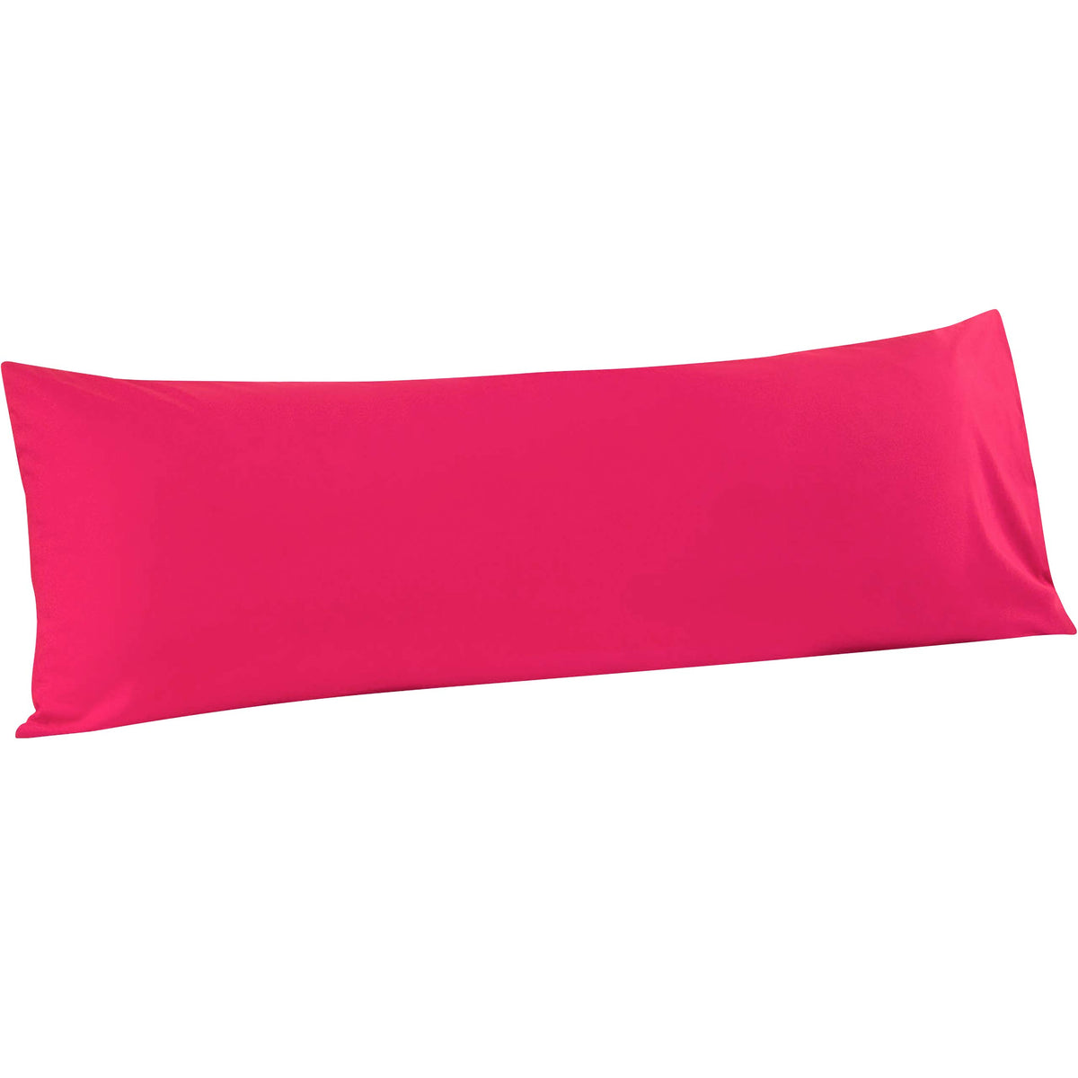 Flxxie Body Pillow Cover - Super Soft Microfiber 20X54 Body Pillow Case - Envelope Closure, Wrinkle, Stain Resistant Magenta Bod