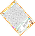 Elephant God Fest Theme Ganesh Chaturthi Word Search Game 30 Cards with Solution Sheet Kitty Party Time Based Puzzle Activity Ga