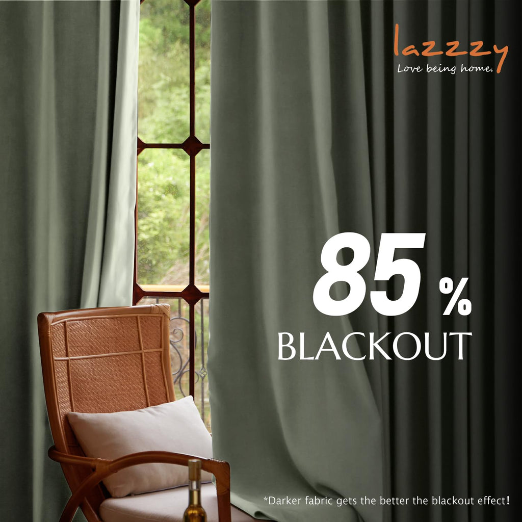 Lazzzy Green Velvet Curtains Room Darkening Thermal Insulated Curtains 72 Inch Long Window Drapes For Bedroom Living Room Super Soft Luxury Rod Pocketwindow Treatment 2 Panels, Grayish Green