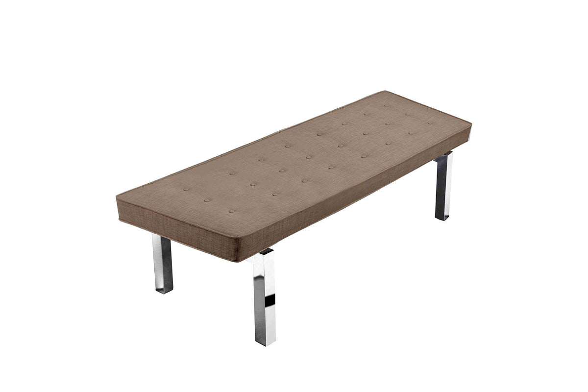 Pangea Home Lina Bench, One Size, Brown