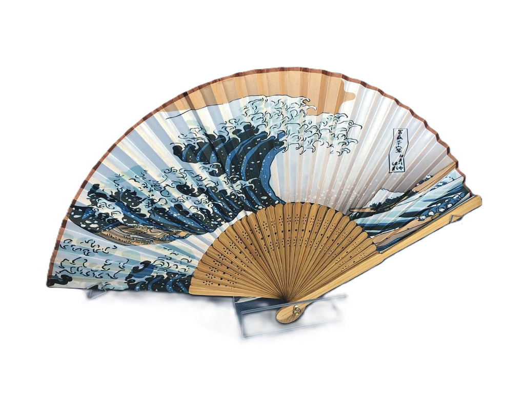 Clear Fan Display Stand Holder Easel For Collector Antique Folding Hand Fans (Small)