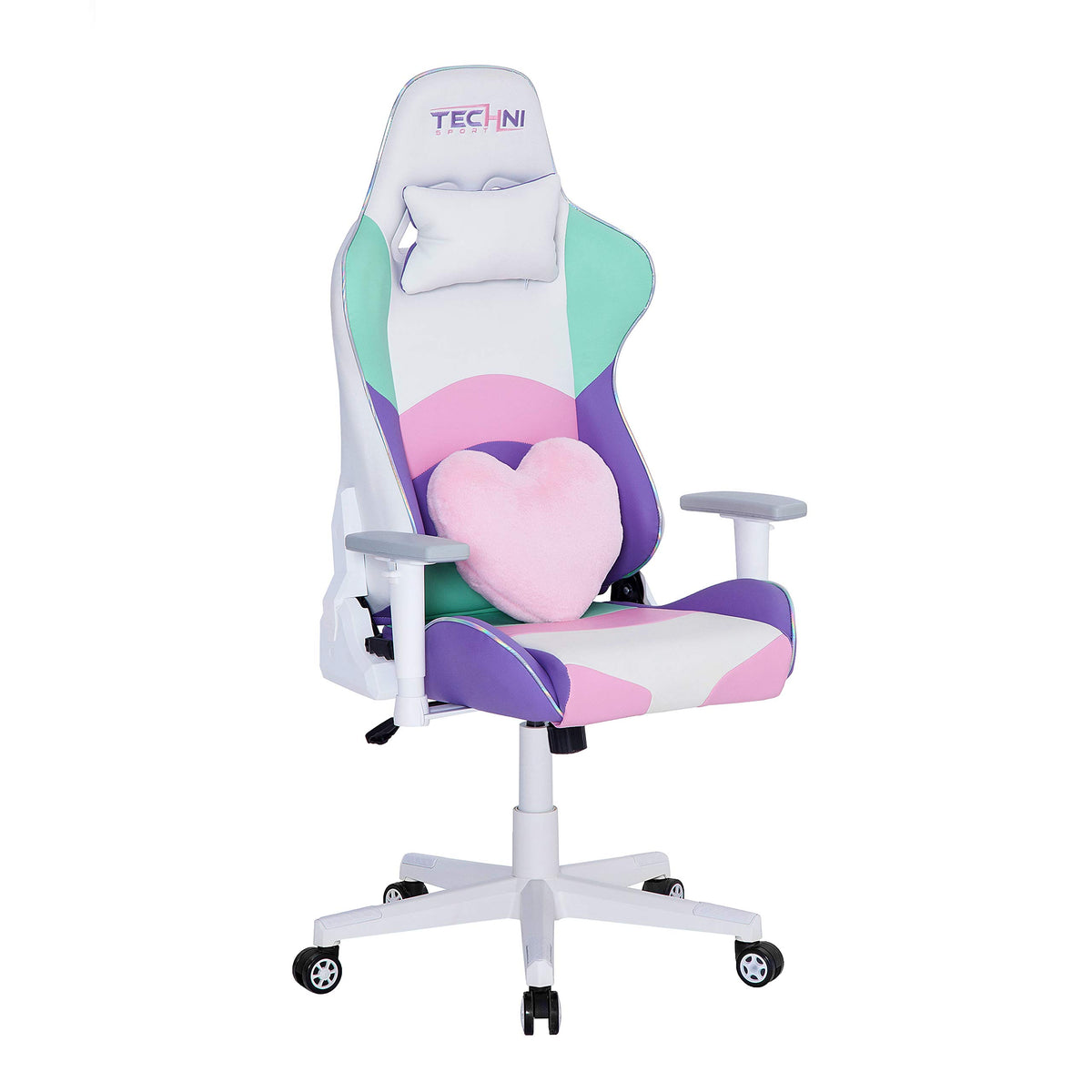 Techni Sport Polyurethane Fabric Ts-42 Office-Pc Gaming Chair In Kawaii