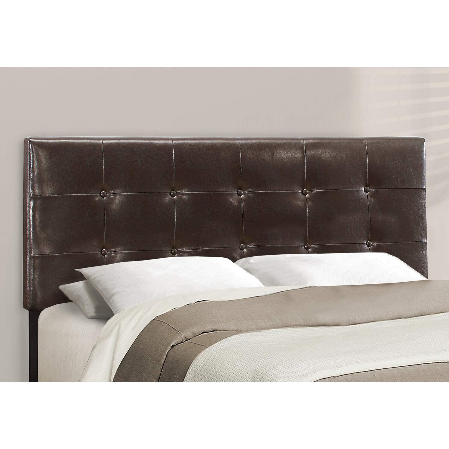 Monarch Specialties Bed Frames, Queen, Brown