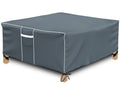 Patio Furniture Covers, Waterproof Outdoor Sectional Cover, 500D Heavy Duty, All Weather Protection Rectangular Patio Covers For Outdoor Furniture Set, 110' L X 84' W X 29' H -Grey