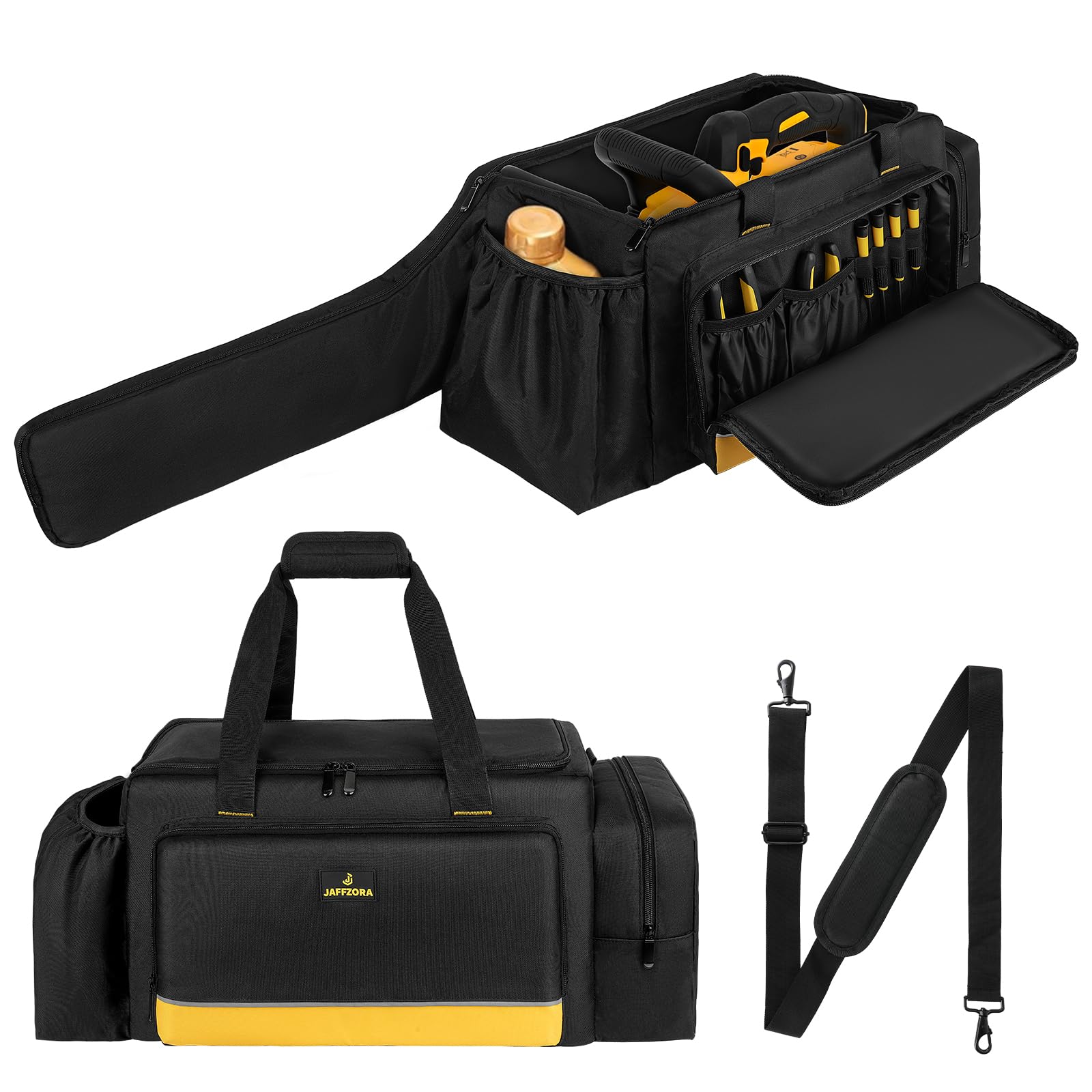 Chainsaw Carrying Case, Waterproof Foldable Chainsaw Storage Bag Compatible With Greenworks, Dewalt, Ego Power+ 14'/16'/18' C