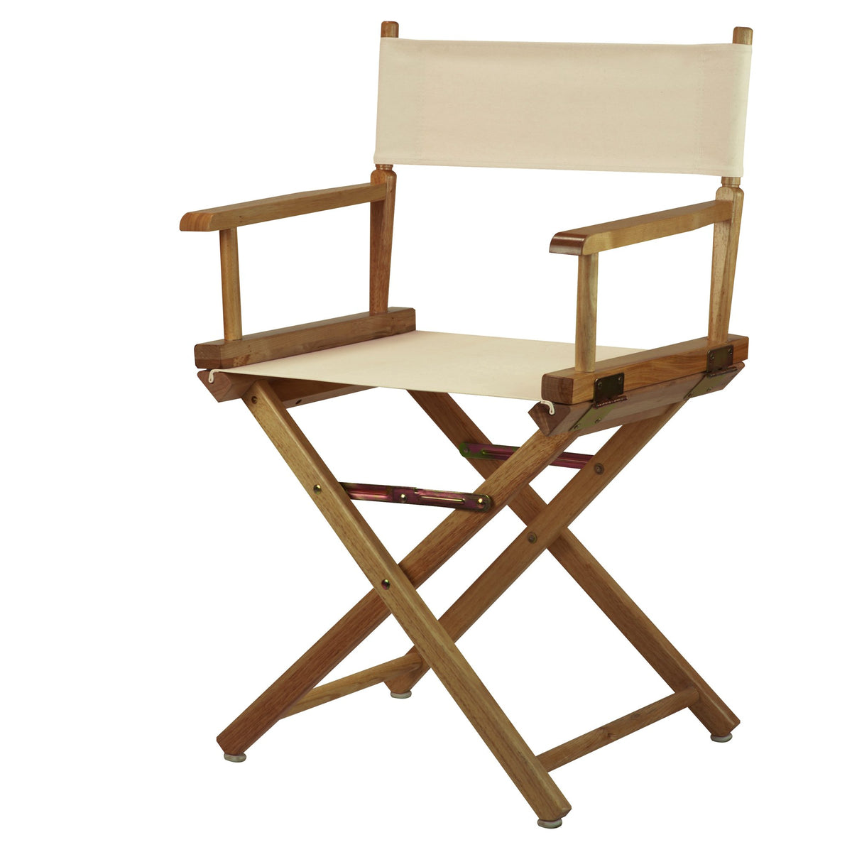 Casual Home 18&quot; Director'S Chair Natural Frame With Wheat Canvas