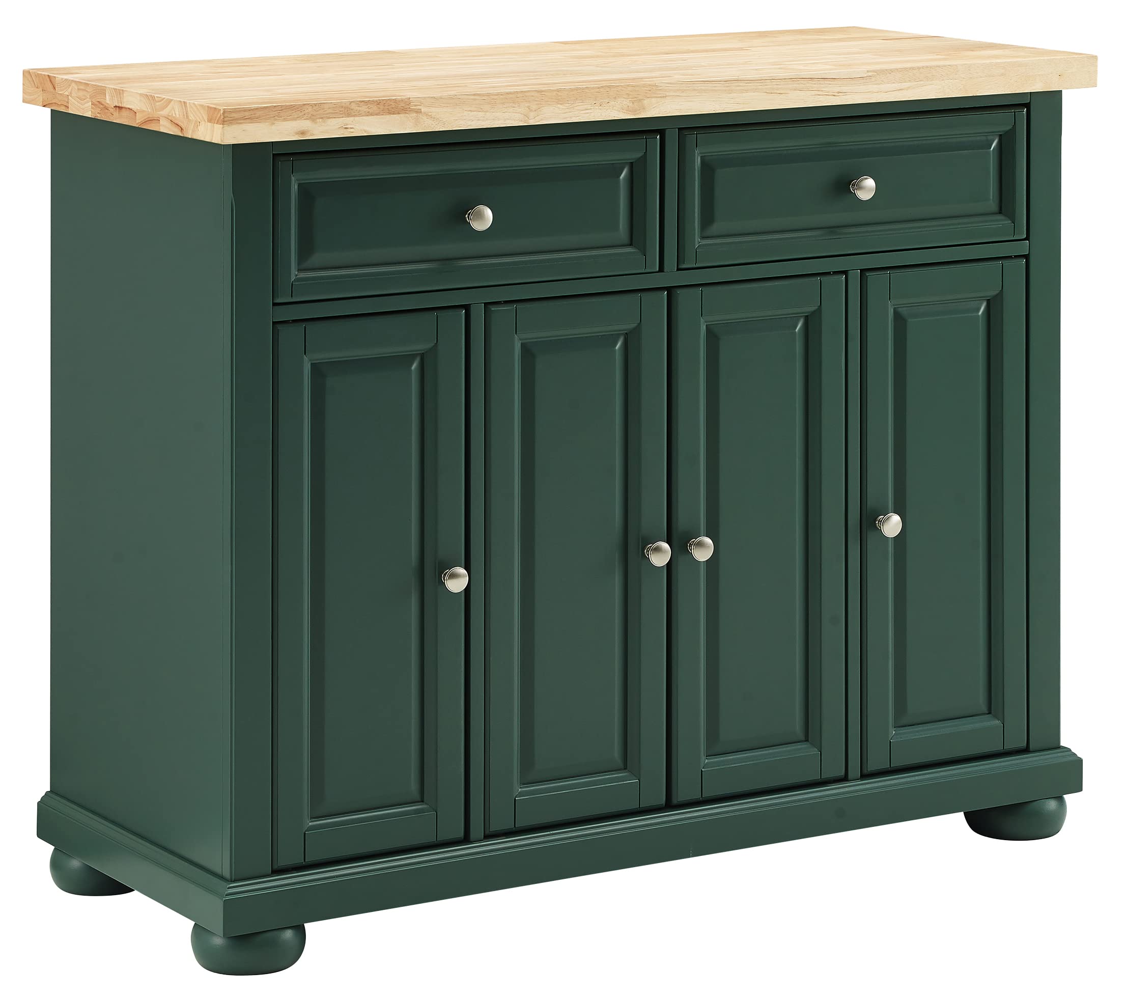 Crosley Furniture Madison Rolling Kitchen Island Cart - Thumbnail 3