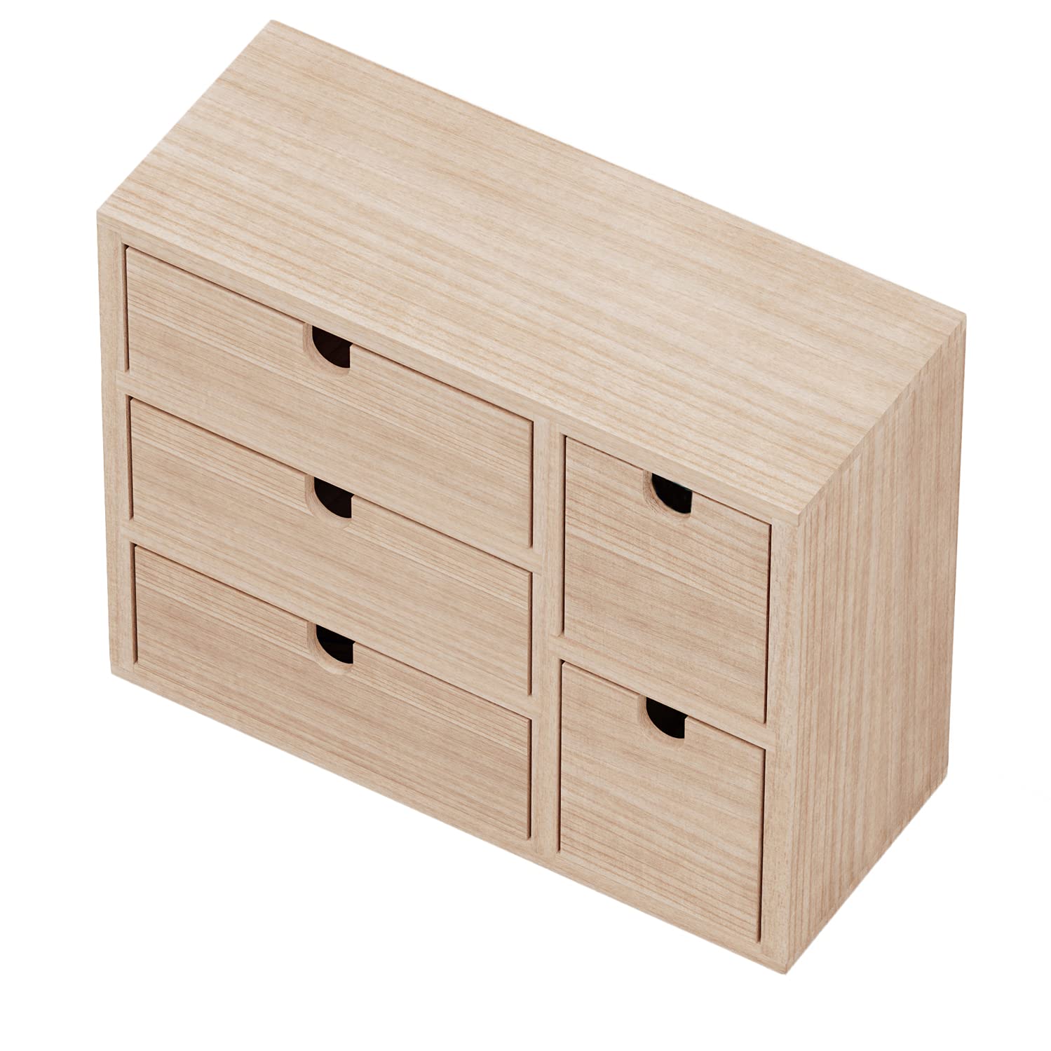 Brightmaison Bgt Capri Desk Organizer For Office Supplies, Sewing Kit & Jewelry Box, Decorative - Small Wooden Box Diy Project U