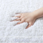 Lochas Bathroom Rug Runner 24X70 Inch, Soft Thick Absorbent Microfiber Bath Rugs For Bathroom, Machine Washable, Shaggy Plush No