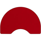 Flash Furniture 48x96 KDNY Red Activity table, 96" D x 48" W x 25.13" H
