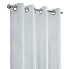 Richmark International Boucle Sheer Grommet Curtain Panel 52 X 84 In White