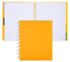 Talia Discbound Notebooks, Planner, Customizable, (Bbq Mustard, Letter (8.5In X 11In))