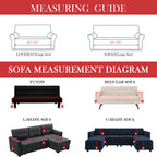 Handontime Red Plaid Couch Cover Christmas Decorations, Sofa Cover For Couch Buffalo Check Sectional Couch Covers For Dogs Cats Red And Black Grid 3 Seater Couch Cover Couch Cushion Covers, 71'X 134'